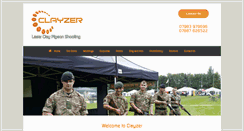 Desktop Screenshot of clayzer.co.uk