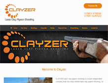 Tablet Screenshot of clayzer.co.uk
